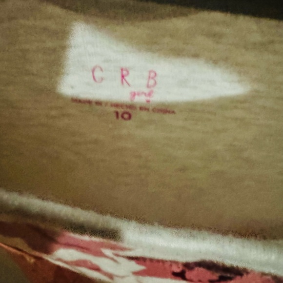 Pink and Gray Fit and Flare Dress with Flutter Sleeves - Picture 3 of 3